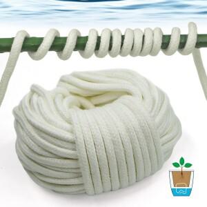 흰색 4/5/6mm 화분에 심은 물 흡수성 폴리 에스터 로프 자체 급수 심지 코드 DIY 라운드 자동 Waterer 토양
