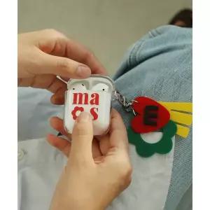 매장정품 마스마룰즈 MASMARULEZ Airpods clear case _ flower mas airpodscase-flowermas 508298