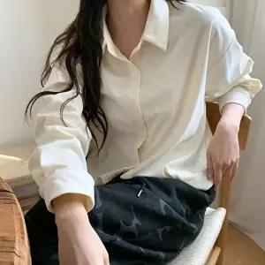 [옷자락]여성 심플 골덴 코듀로이 숏 셔츠