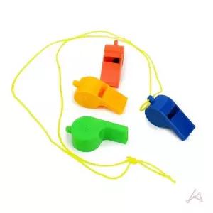 호루라기 컬러 플라스틱 호각 호루라기 (WFG039E)