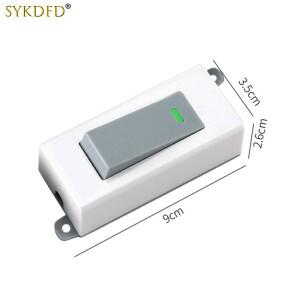 벽 버튼 스위치 단일 제어 침대 옆 오픈 와이어 고정 소형 램프 미니 소형 10A 250V