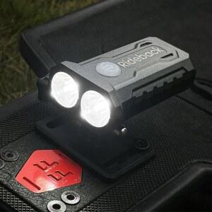 스케이트보드 조명 - 퀵 릴리즈 마운트, 100피트 가시성, USB 충전식, 야간 주행을 위해 설계된 헬멧, 스케이트보드, 자전거, 스쿠터용 듀얼 빔 프론트 라이트