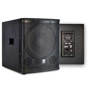 PRORECK SP-15X 액티브 2000W 3 1대) 교회용 모니터, 결혼식, 프리셋 PA 파티, 파워 DSP DJ 콘서트, P.M.P.O 서브우퍼 클래스-D 앰프, 15인치 블랙, 강화, (서브우퍼 베이스 캐비닛