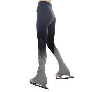 트레이닝복에 적합한 플리스 핑크 그라데이션을 입은 소녀와 여성용 조이캔 피겨 스케이팅 팬츠