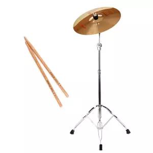 심벌 스탠드 세트 고고장구 리듬 난타 16인치 품바 셋트 드럼 각설이 거치대