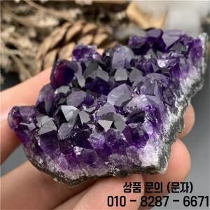 천연 원시 치유 보라색 자수정 석영 클러스터 크리스탈 러프 스톤 지오데스 홈 데코