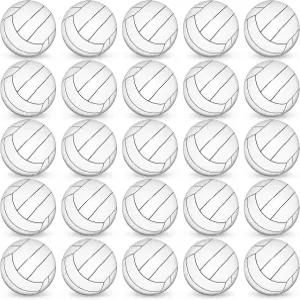 Whaline 25Pcs 16인치 풍선 비치볼 풀 PVC 볼 여름 해변 파티 장식 워터 샌드 게임 장난감 액세서리