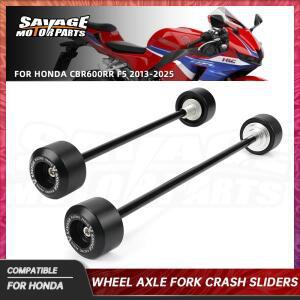 CBR600RR 2024 혼다 CBR F5 2013-2025 오토바이 휠 허브 충돌 방지 블록 부품 용 후방 프론트 액슬 포크 크
