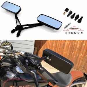 할리 혼다 야마하 가와사키 스트리트 스포츠 자전거 쵸퍼 크루저 용 8mm 10mm 오토바이 후방카메라보기 사