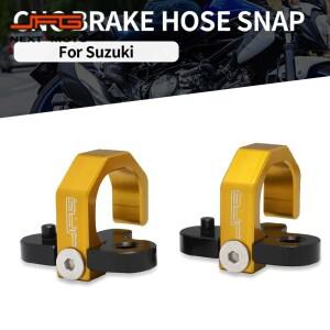 스즈키호환 DR RM DL 125 250 400S RMZ450 450 1996- 용 CNC 바이크 오토바이 브레이크 호스 스냅 라인 클