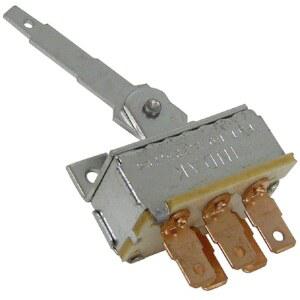 UAC SW 2500C HVAC 송풍기 제어 스위치, 실버