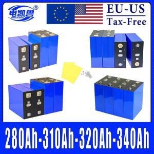 3.2V Lifepo4 340AH320AH310AH280AH 배터리 DIY 자동차 및 해양 태양광 에너지 저장에 적합 12V EUUS 세금