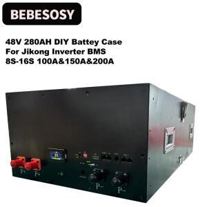DIY 배터리 케이스 키트 Jikong 인버터 BMS 1A 2A 액티브 밸런스 옵션 48V