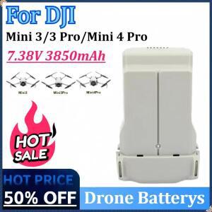 새로운 7.38V 3850mAh 드론 배터리 DJI 미니 3  Pro 4 지능형 비행 액세서리 충전식
