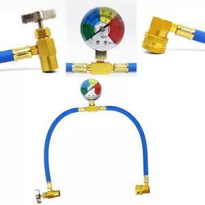 차냉매 R134A 에어컨 가스 쿨러 측정 게이지 자동차 냉매 충전 파이프 용 AC 호스