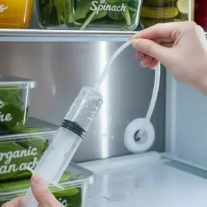 냉장고 배수관 청소 키트 배수구 세척 주사기 솔 브러쉬 파이프 찌든때 곰팡이 막힘 제거 시린지 청소도구