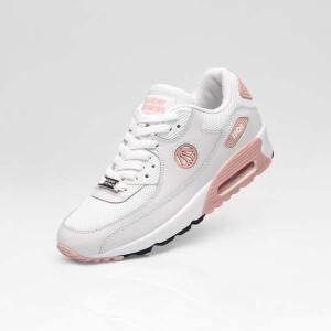 (PP1101 리미티드)페이퍼플레인 화이트핑크 천연소가죽 에어 운동화/런닝화/스(한치수 크게 주문하세요.)