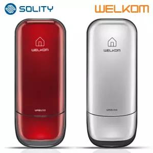 [수도권설치] 솔리티 웰콤 WRB100 비밀번호전용(카드키기능無) 0초즉시잠금 강력한내구성 스마트라이팅 현관번호키 현관문 디지털도어락 도어록 내부이중잠금 허수기능 고온감지