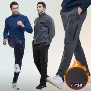 이지바이 열혈남아 남성 겨울용 기모안감 트레이닝 밴딩 바지(SJ33LP083M)