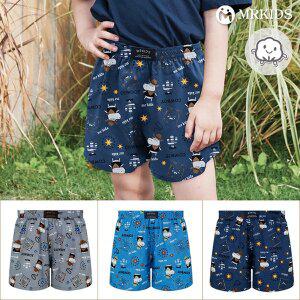 [스페클로]웨스턴 순면 남아트렁크팬티 아동사각속옷 3종세트