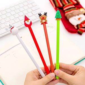 크리스마스 볼펜(4종1세트)/JS-46282