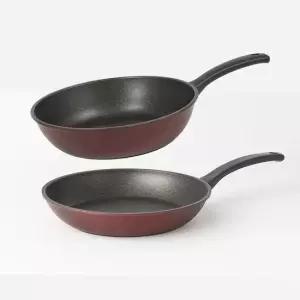 독일 바니니 메가스톤 와인 IH 프라이팬 궁중팬 2종세트 28cm