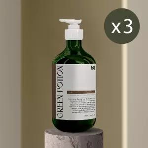 S모바웃 그린포션 어성초샴푸 1000ml x 3
