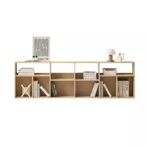 낮은 파티션책장 공간분리 침대옆 2단 책꽂이 2000 북케이스 거실서재화