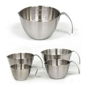 [기타]SUS FQTRYCAO 304 스텐 손잡이 계량컵 믹싱컵 계량볼 1.2L 4호