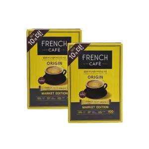 프렌치카페 오리진카페믹스 100T x 2개 (200T) 탕비실 티타임 믹스커피 대용량