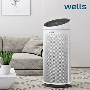 S급 [웰스] 올라운드 순환청정! 미세 먼지 황사 대비! 에너지 효율 1등급 34평 스텐드형 토네이도 공기청정기