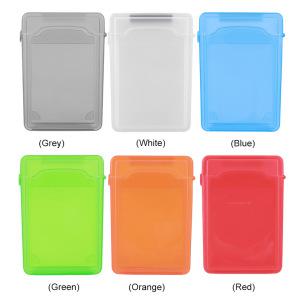 3.5인치 IDE SATA HDD 하드 드라이브 디스크 보관함 정리함 플라스틱 캐디 케이스빨간색