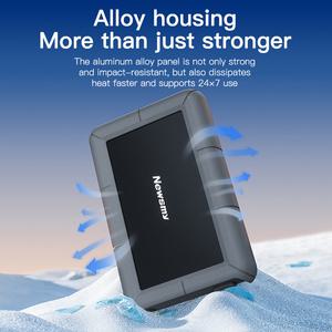 Newsmy SSD 외장 하드 드라이브 USB 3.0-3.5 인치 SATA HDD PC 데스크탑 노트북 Mac PS4 TV용 휴대용 3.5