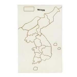 초등 사회수업 대한민국지도 나무퍼즐 (5개) 종이퍼즐 역사퍼즐 퍼즐완구