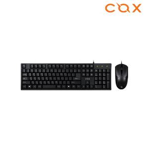 COX COS10 유선 키보드 마우스 세트 (블랙)