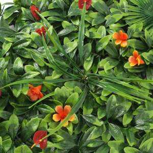 TK (2개) 정원인테리어 벽장식 인조잔디 60x40cm 열대몬스테라