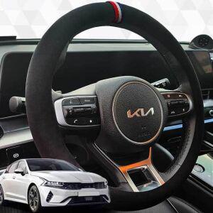 K5 DL3 핸들커버 프리미엄 샤무드 원단 핸들커버