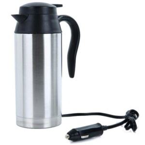 자동차 24볼트커피포트 휴대용 전기 여행 누출 24v 자동차커피포트 캠핑 라면 방지