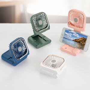 야구장선풍기 무선 목걸이형 접이식 폴딩 사각 네모 선풍기 탁상용 휴대용 미니 거치대