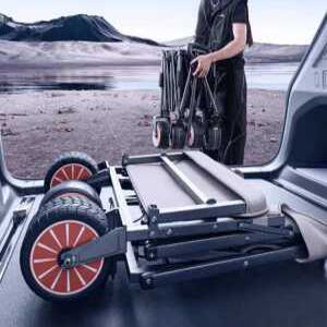 전동웨건 캠핑 피크닉 한강 운반카 트레일러 낚시