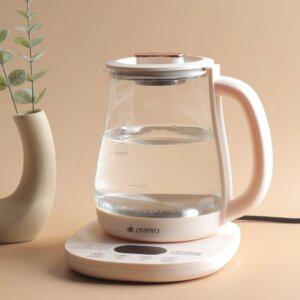 [기타]고품질 티메이커 포트 유리 차주전자 전기 보온 티망 대용량 (WFHWDWM)