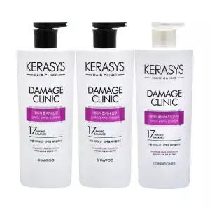 케라시스 데미지 클리닉 샴푸 750ml 2개 + 린스 750ml