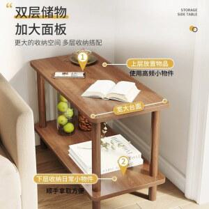 미니 사각 테이블 선반 현관테이블 원목 머리맡 수납 진열대 책상 베란다 코너 대나무