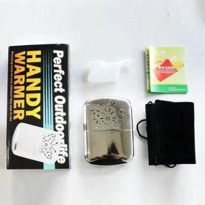 기름 손난로 지포 오일 라이터 핸드워머 등산 골프