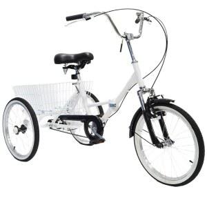 성인 세발 자전거 어른 터틀라이프 네발 짐칸 가족 어른세발자전거