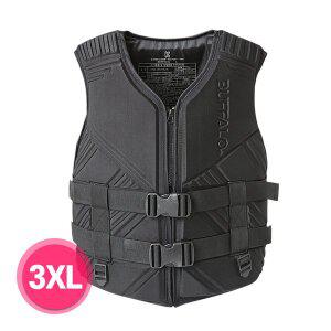 [버팔로] 빅사이즈 구명조끼 A타입 B타입 1P 블랙 성인 80kg 100kg 구명조끼 부력보조복 튜브