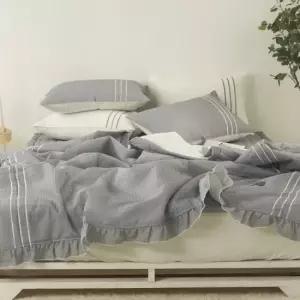 프리미엄 뱀부 여름이불 시어서커 패드 침구 풀세트 [라지킹 KK]