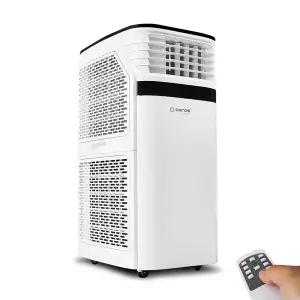 캐로스 이동식 산업용 에어컨 실외기없는 자가증발 에어컨 제습기능 포함