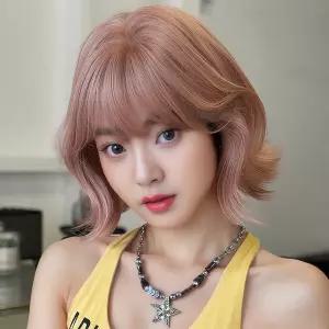 키라비 여성 가발 통가발 단발머리 29cm DTF0176