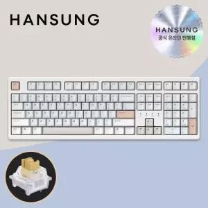 한성 TFG Cloud Max CF 염료승화 멀티파스텔 저소음 브라운슈가 도독 키보드